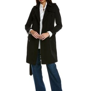 Burberry trench coat w/ check interior NWT